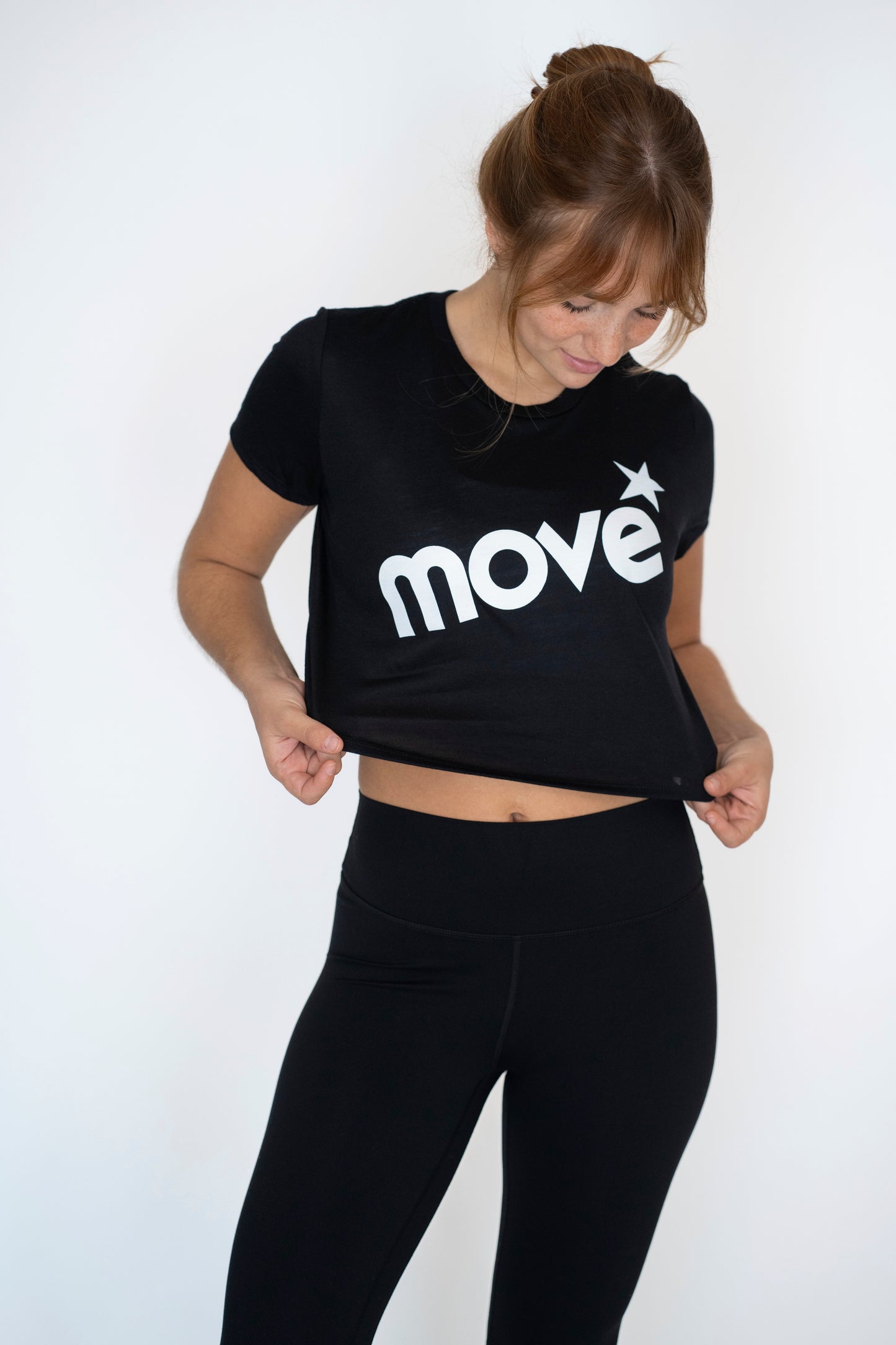 Cropped Flow Tee