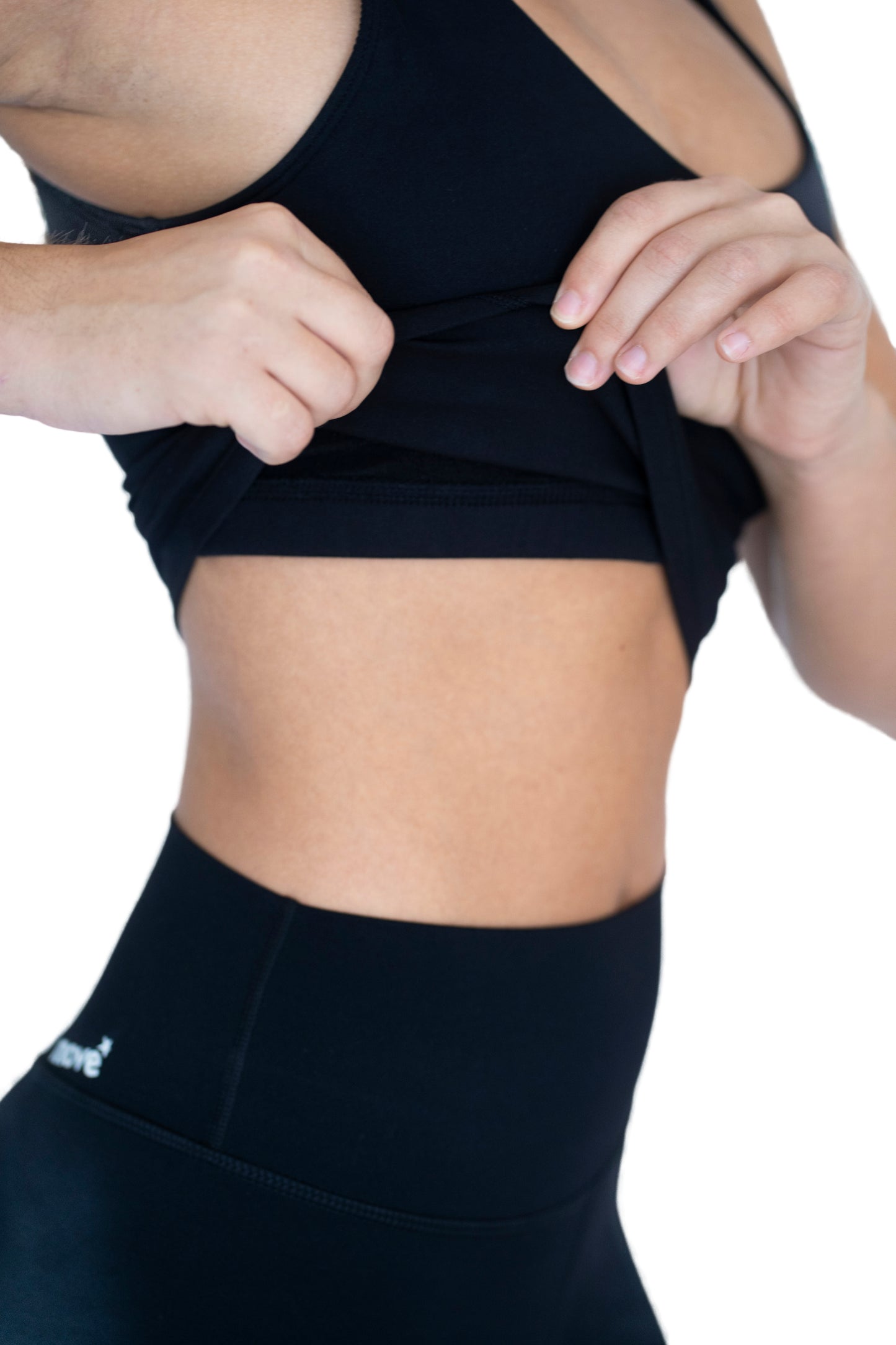 Strive Open Back Tank Bra