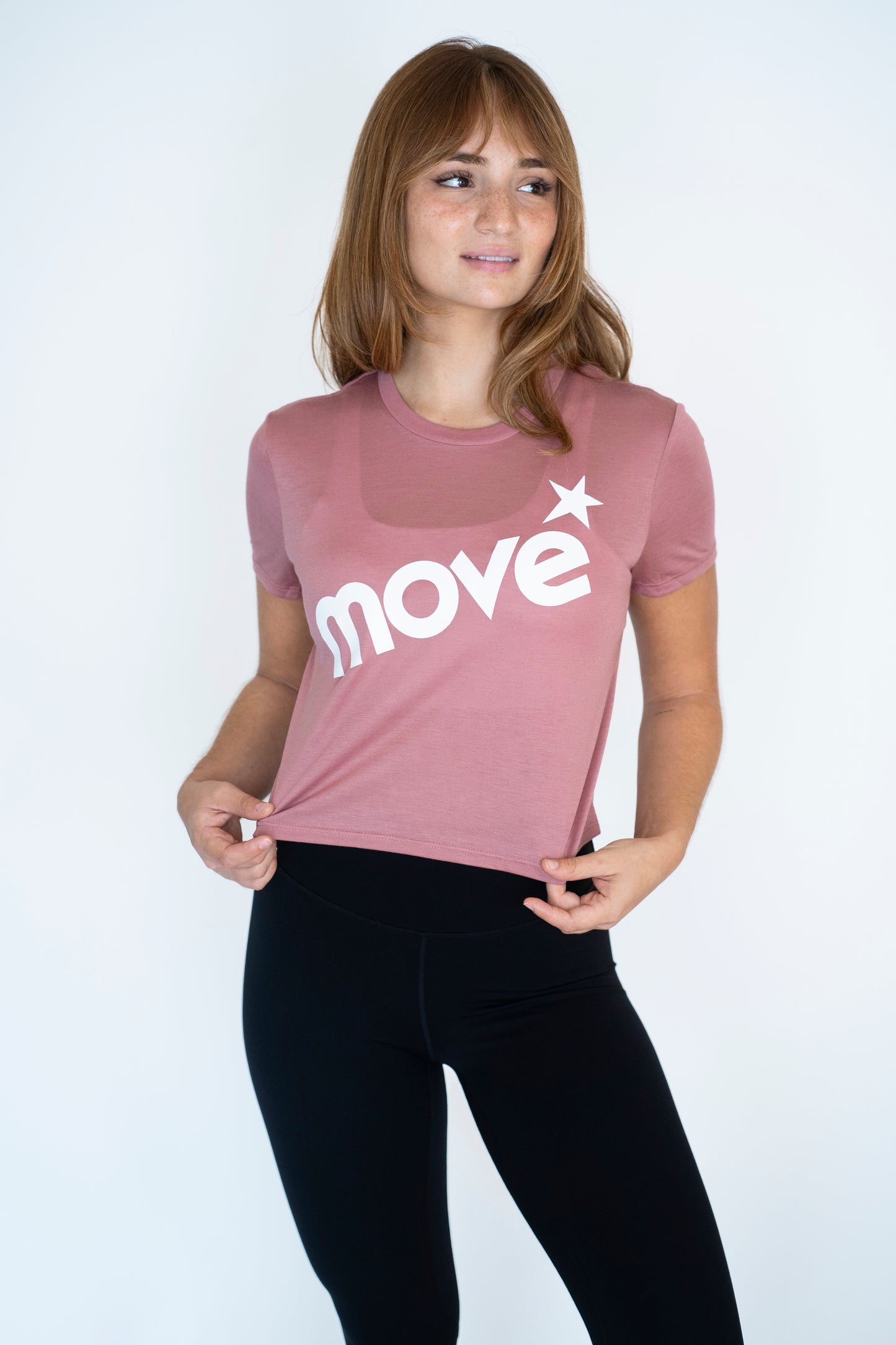 Cropped Flow Tee